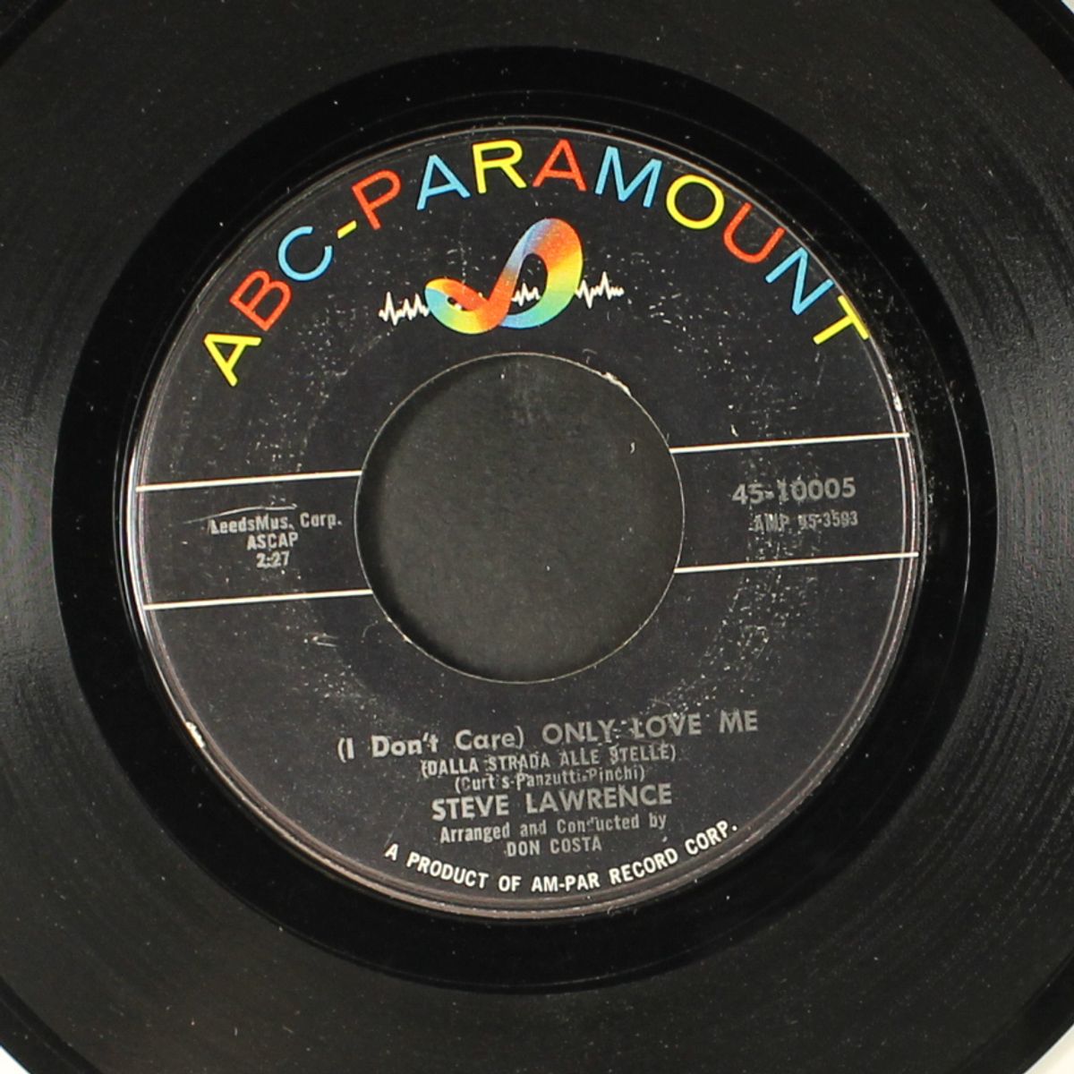only love me by STEVE LAWRENCE