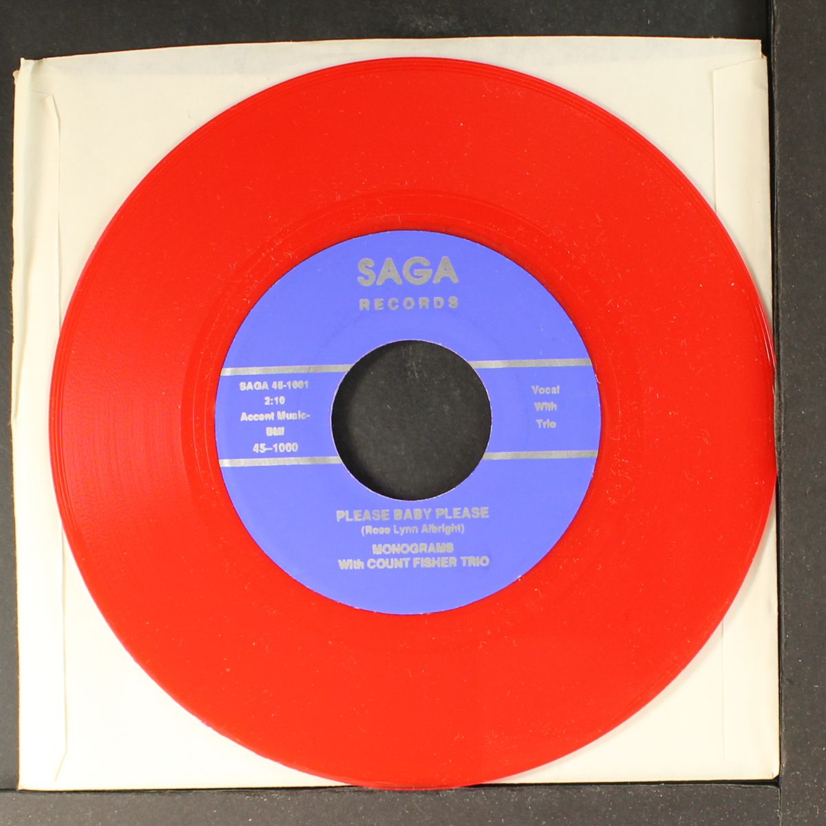 my baby dearest darling / please baby please by MONOGRAMS