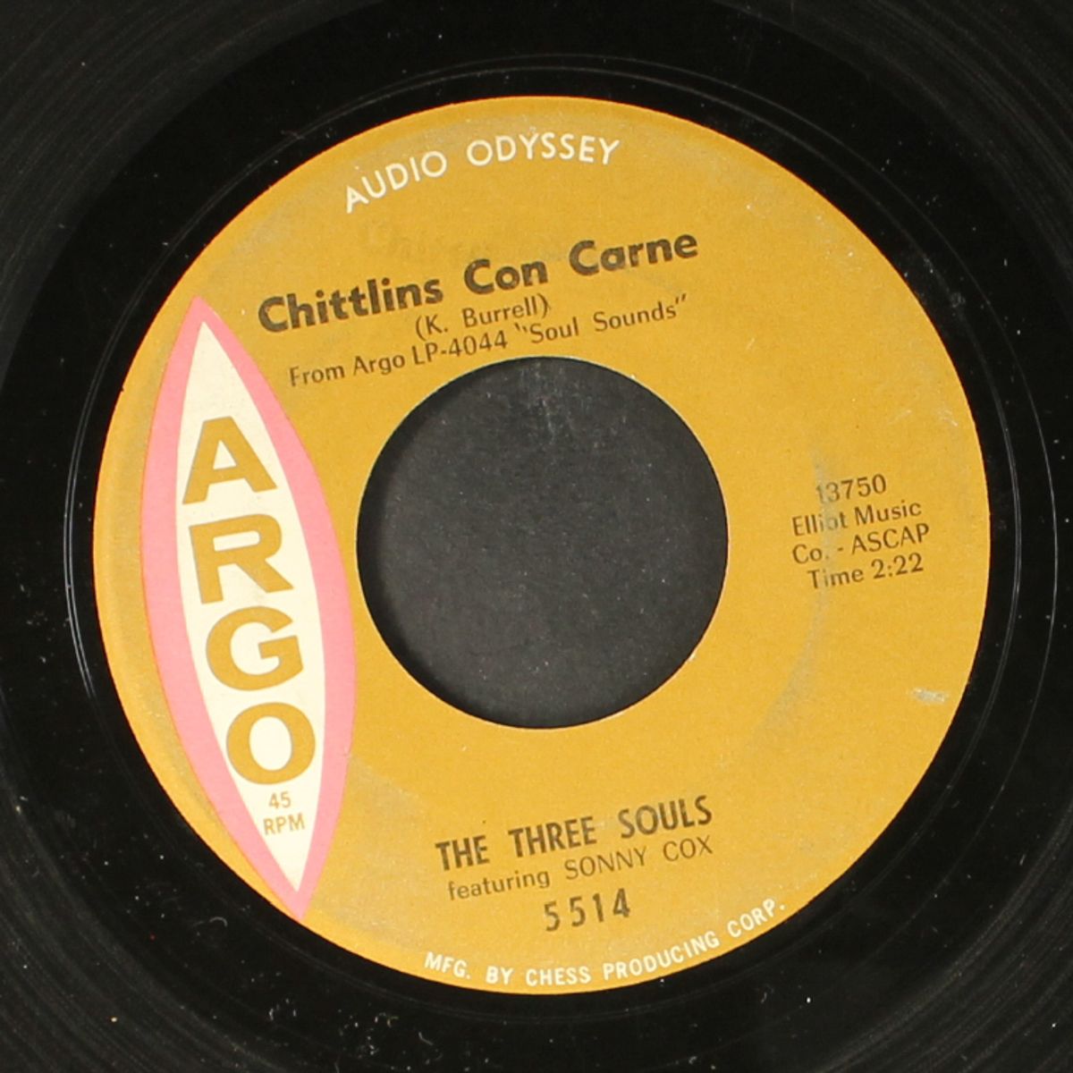 chittlins con carne / you're no good by THREE SOULS