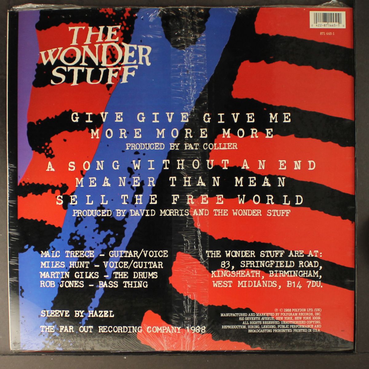 give give give me more more more by WONDER STUFF