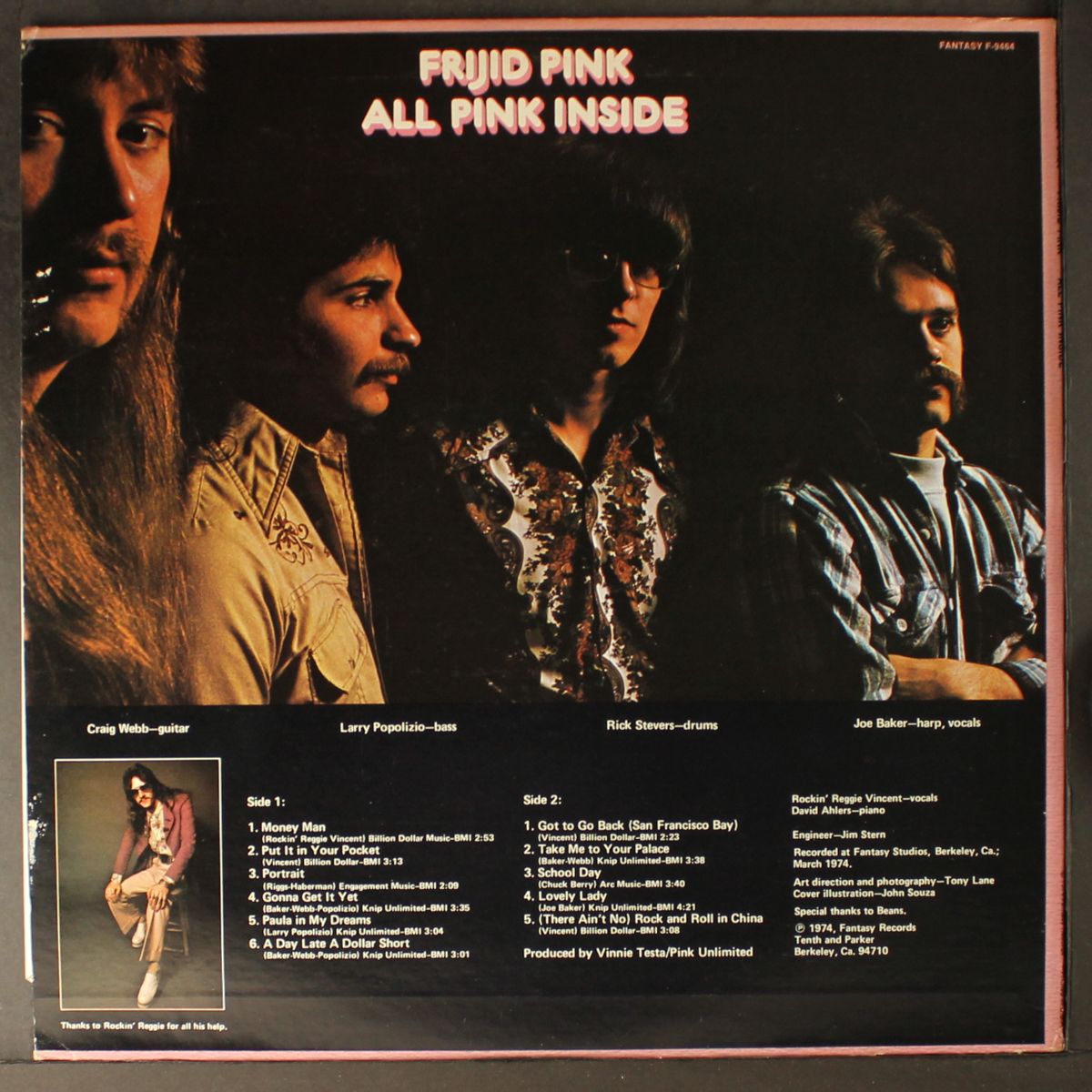 all pink inside by FRIJID PINK