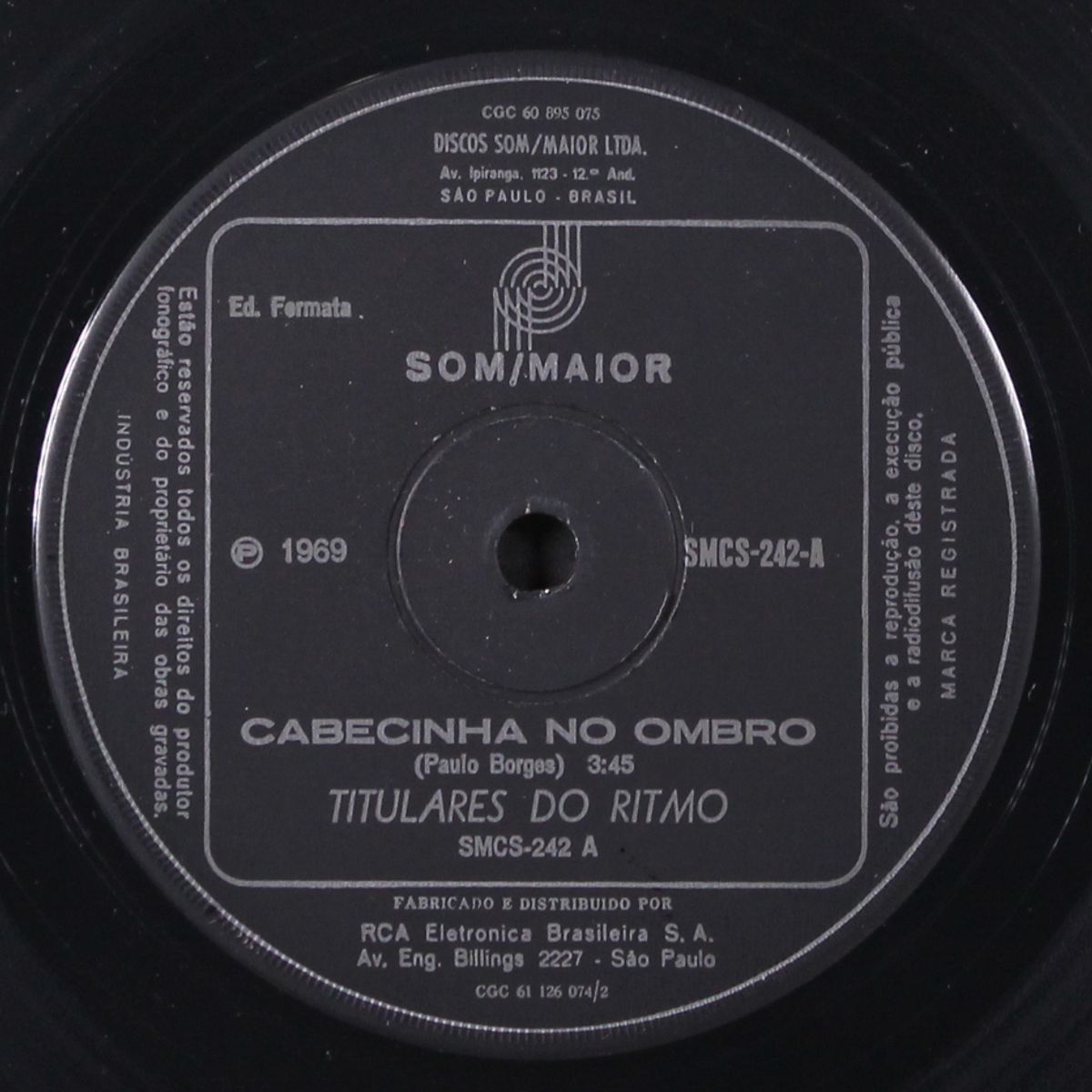cabecinha no ombro / alguem como tu by TITULARES DO RITMO