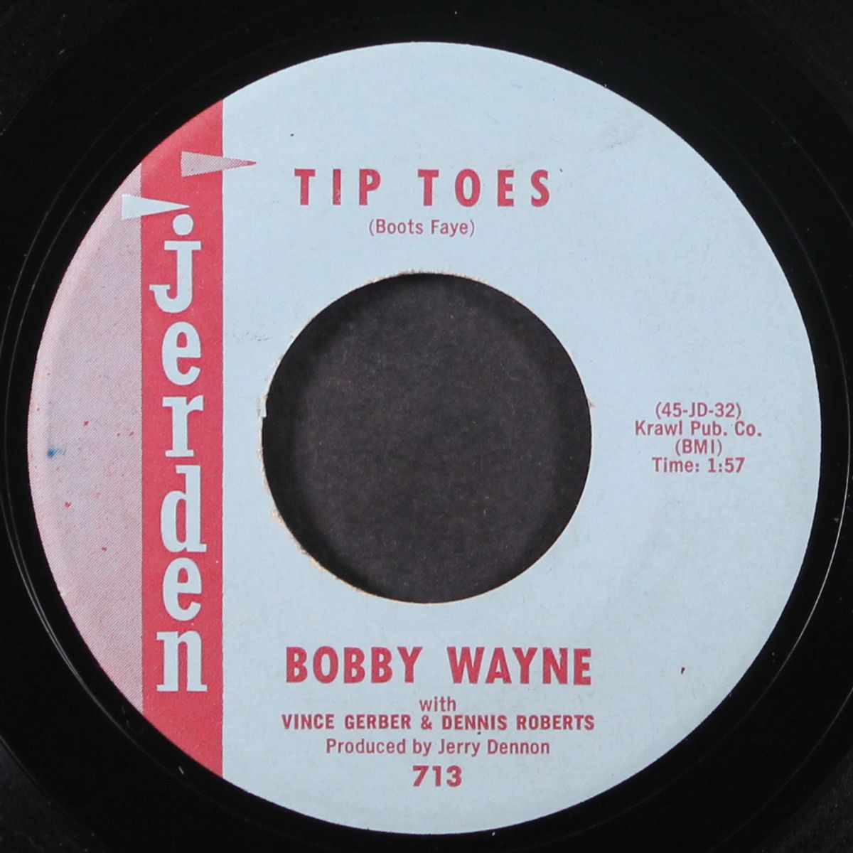 bobby's boogie #1 / tip toes by BOBBY WAYNE
