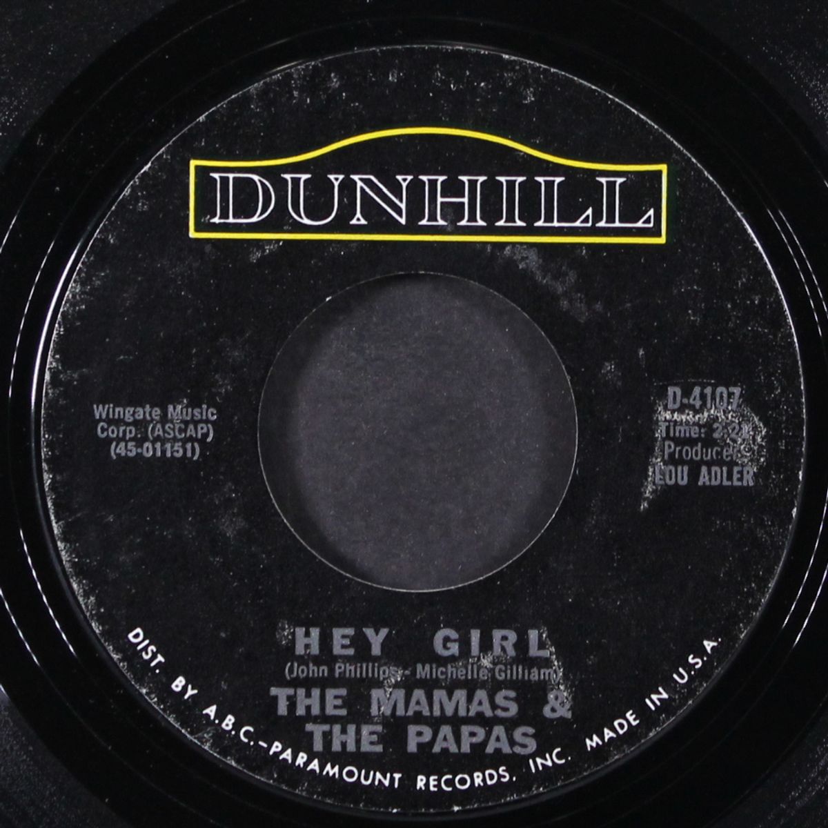 glad to be unhappy / hey girl by MAMAS & PAPAS