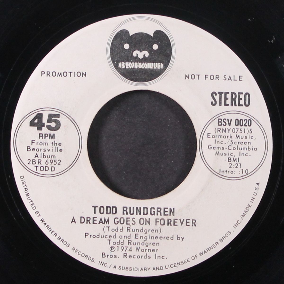a dream goes on forever / mono by TODD RUNDGREN
