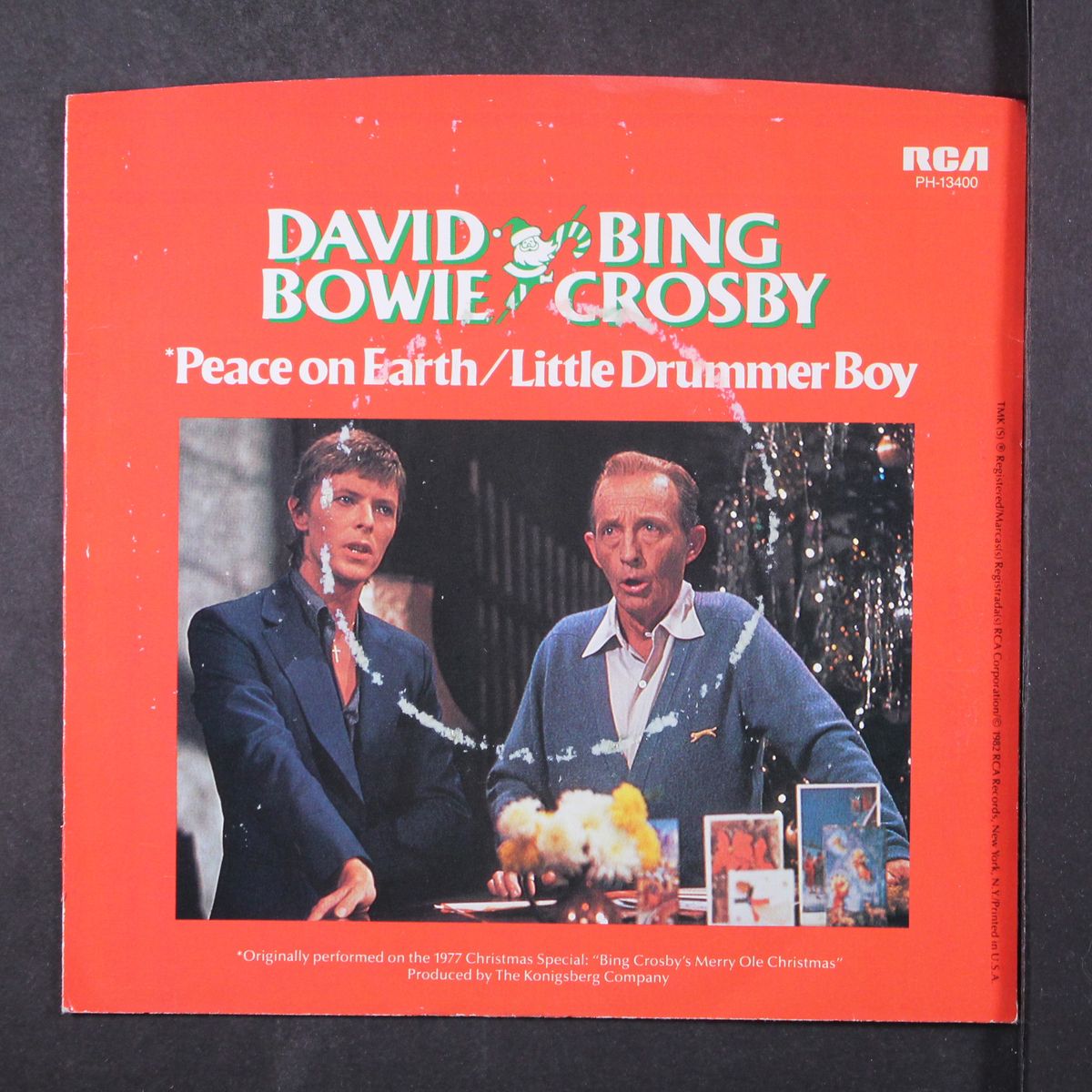 peace on earth / little drummer boy by DAVID BOWIE & BING CROSBY
