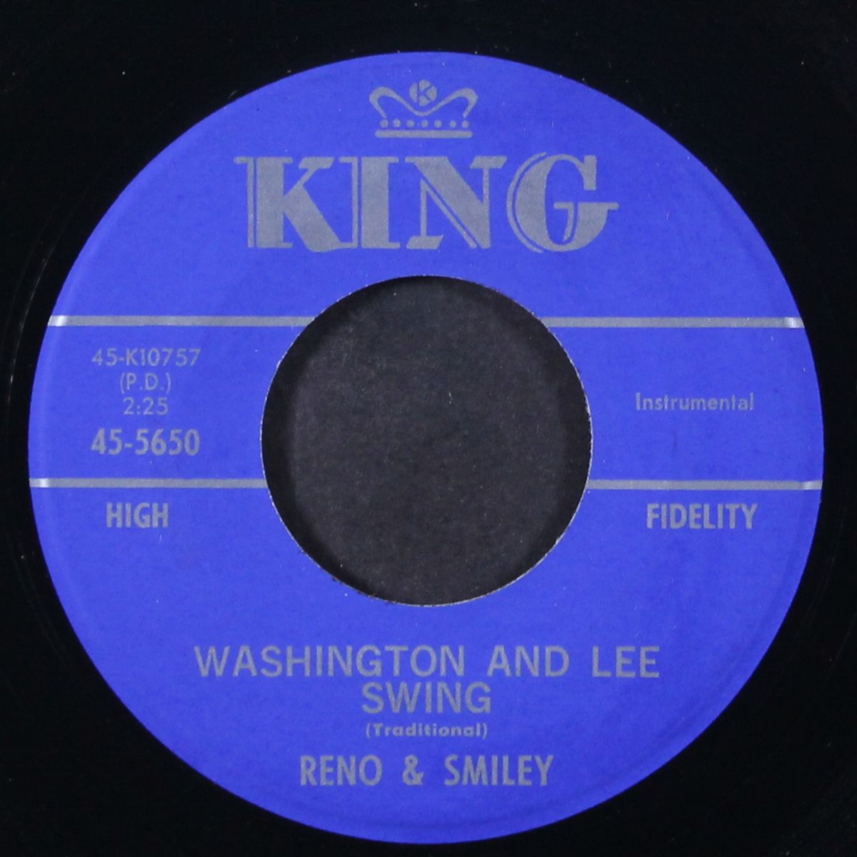 washington and lee swing / when it's time for whip-poor-will to sing by RENO & SMILEY