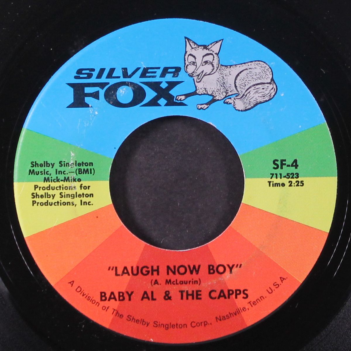 grab your pardner / laugh now boy by BABY AL & CAPPS