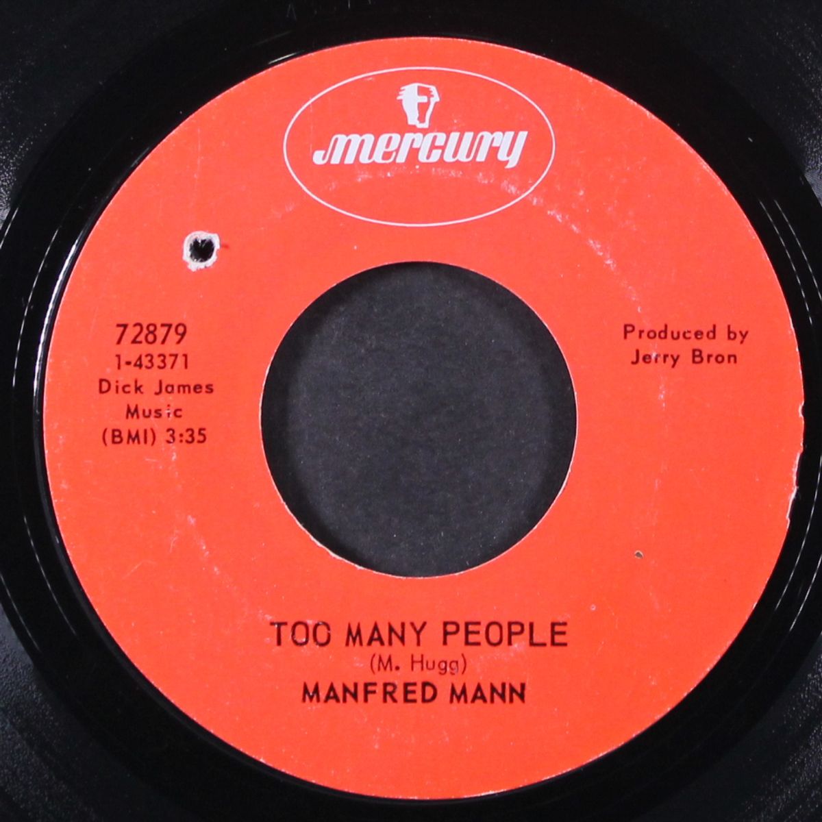 too many people / fox on the run by MANFRED MANN