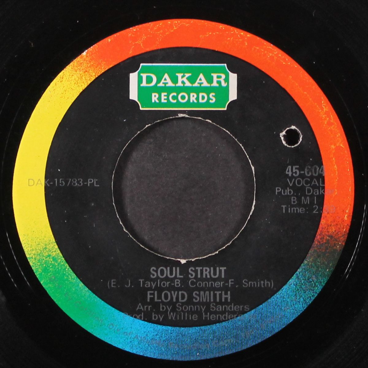 soul strut / getting nowhere fast by FLOYD SMITH