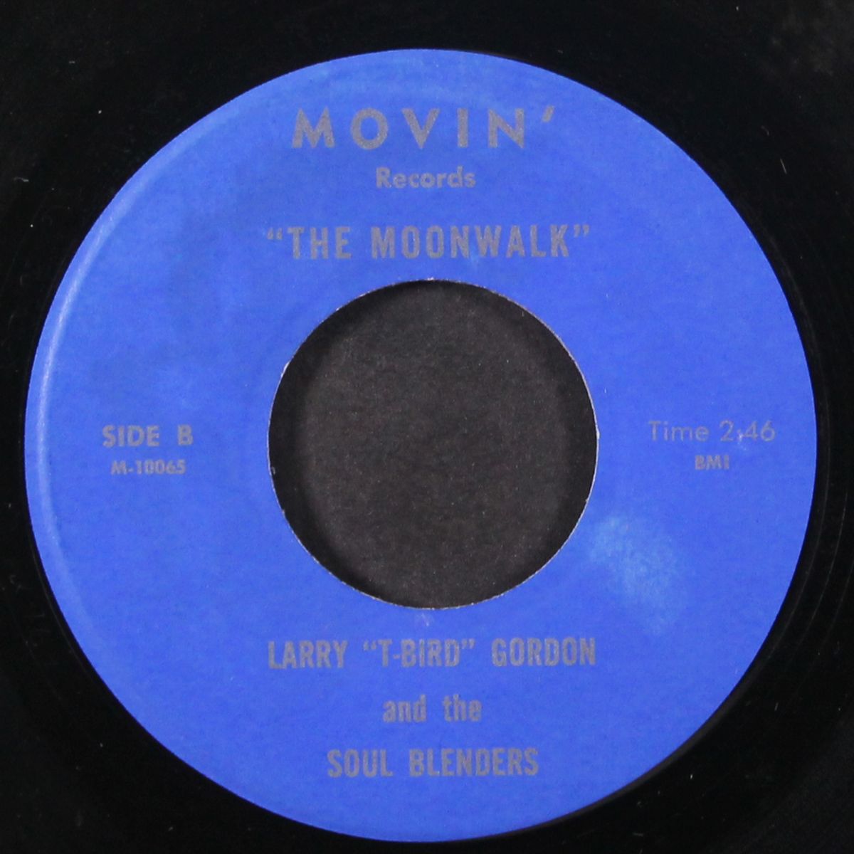 is it because i'm black? / the moonwalk by LARRY 'T-BIRD' GORDON & SOUL BLENDERS