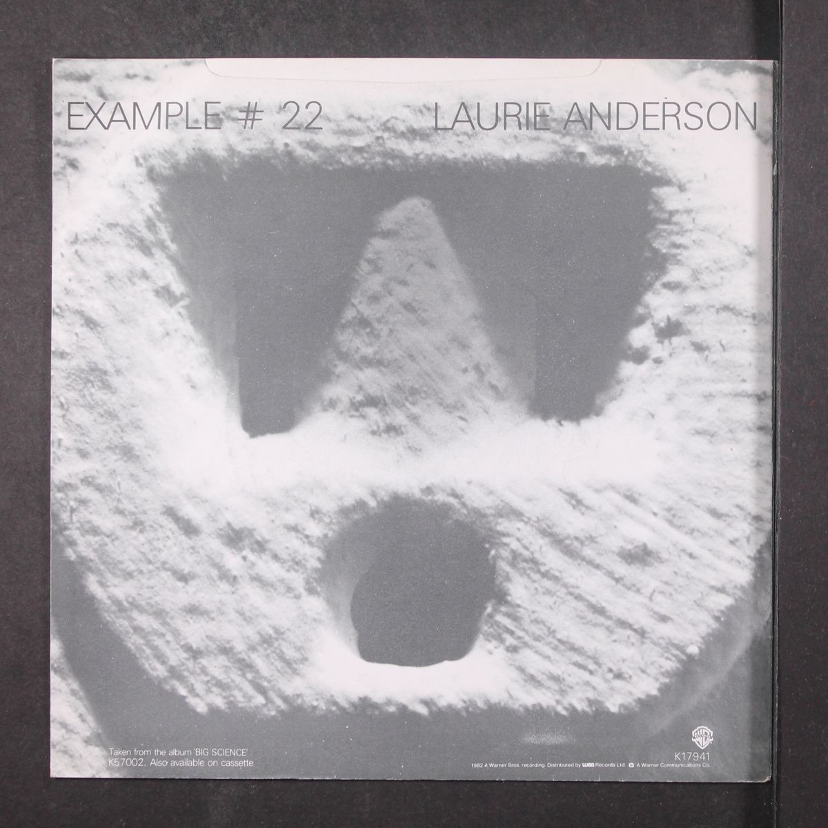 big science by LAURIE ANDERSON