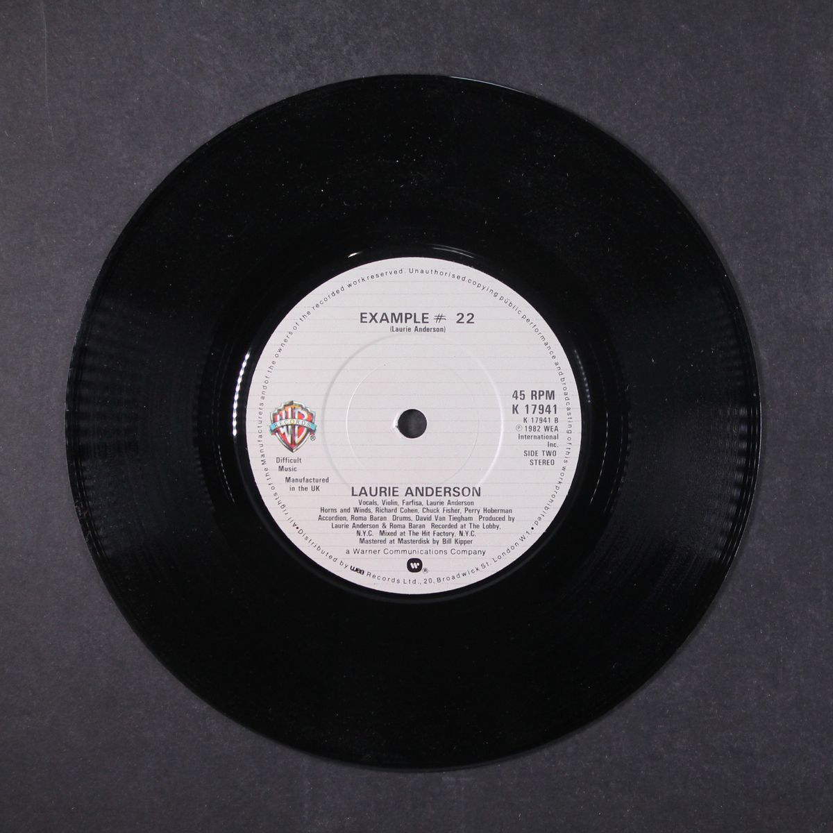 big science by LAURIE ANDERSON