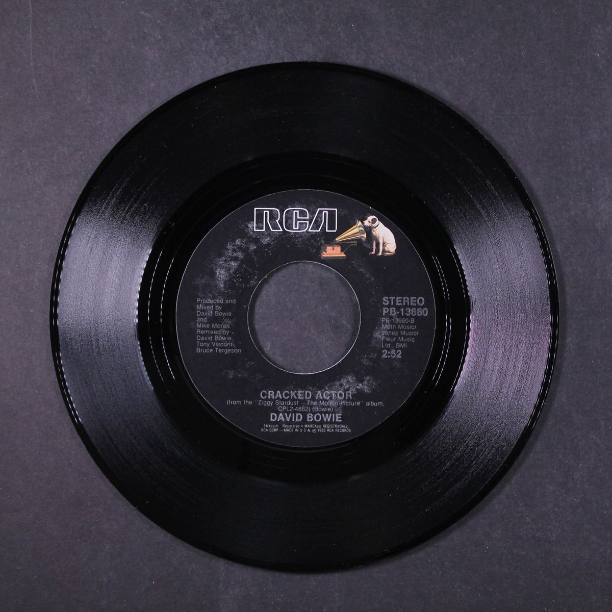white light/white heat / cracked actor by DAVID BOWIE