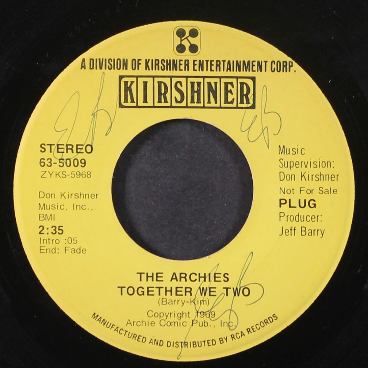 everything's alright / together we two by ARCHIES