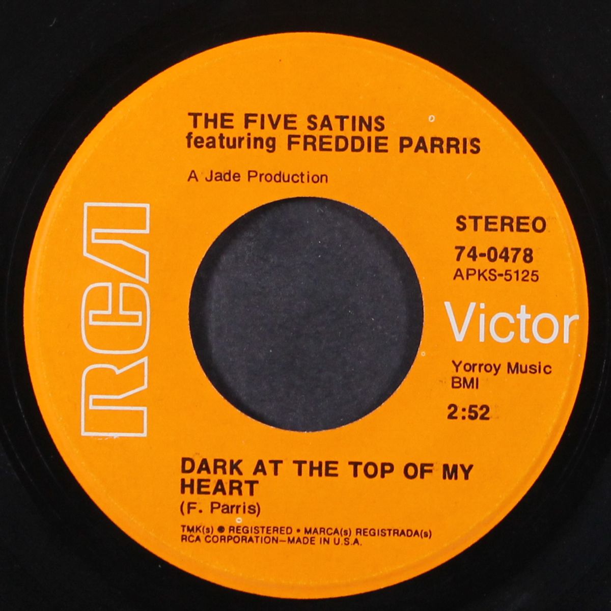 dark at the top of my heart / summer in new york by FIVE SATINS