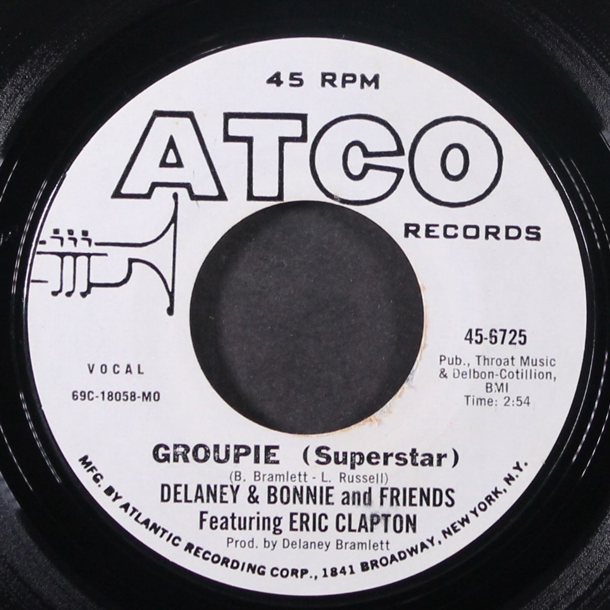 comin' home / groupie (superstar) by DELANEY & BONNIE W/ ERIC CLAPTON