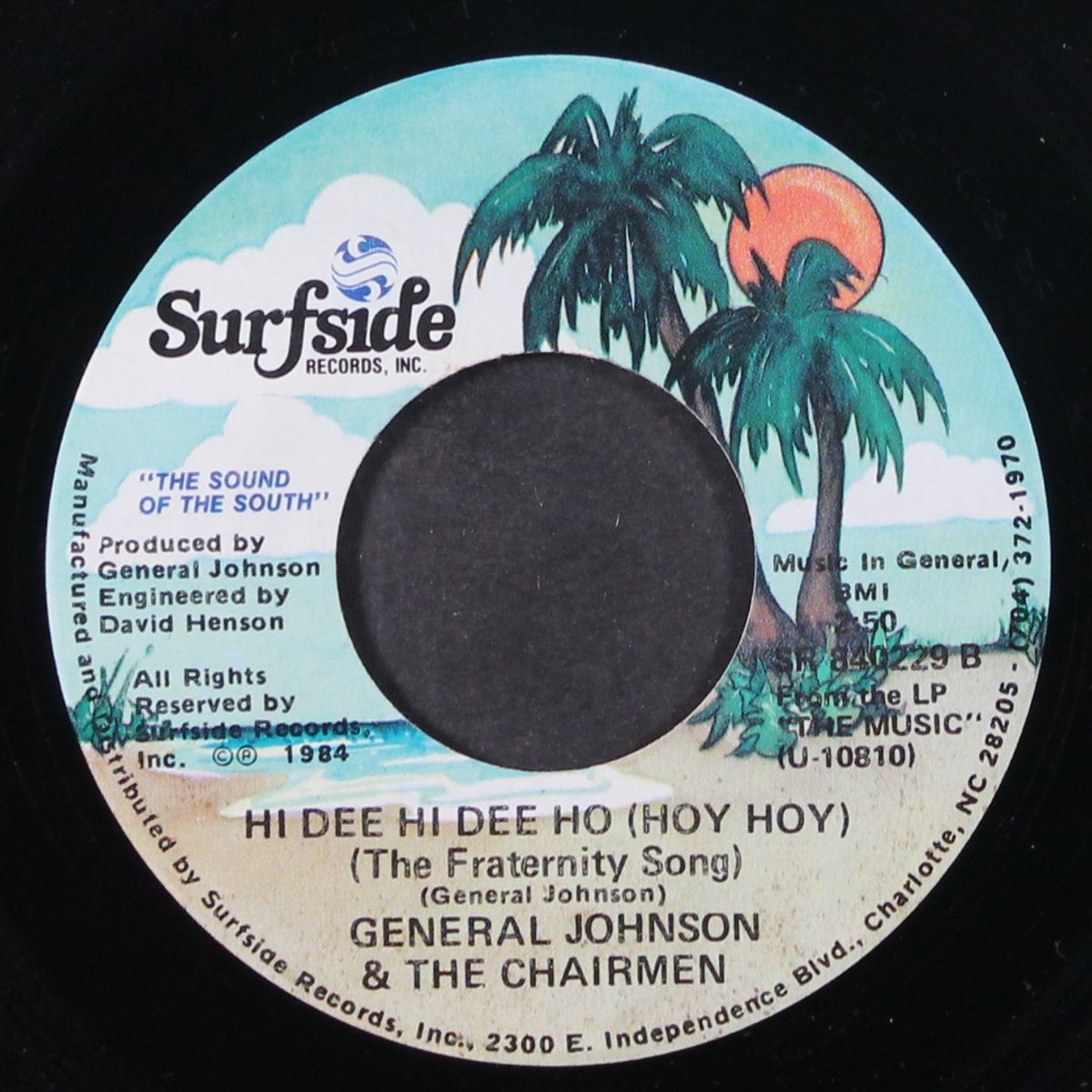 lover boy / hi dee hi dee ho by GENERAL JOHNSON & CHAIRMEN