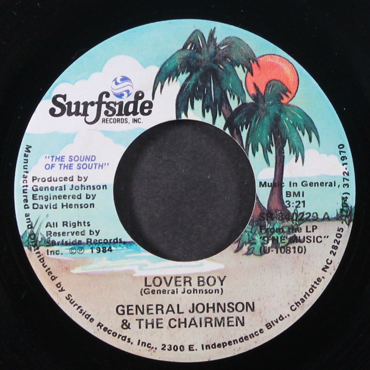 lover boy / hi dee hi dee ho by GENERAL JOHNSON & CHAIRMEN