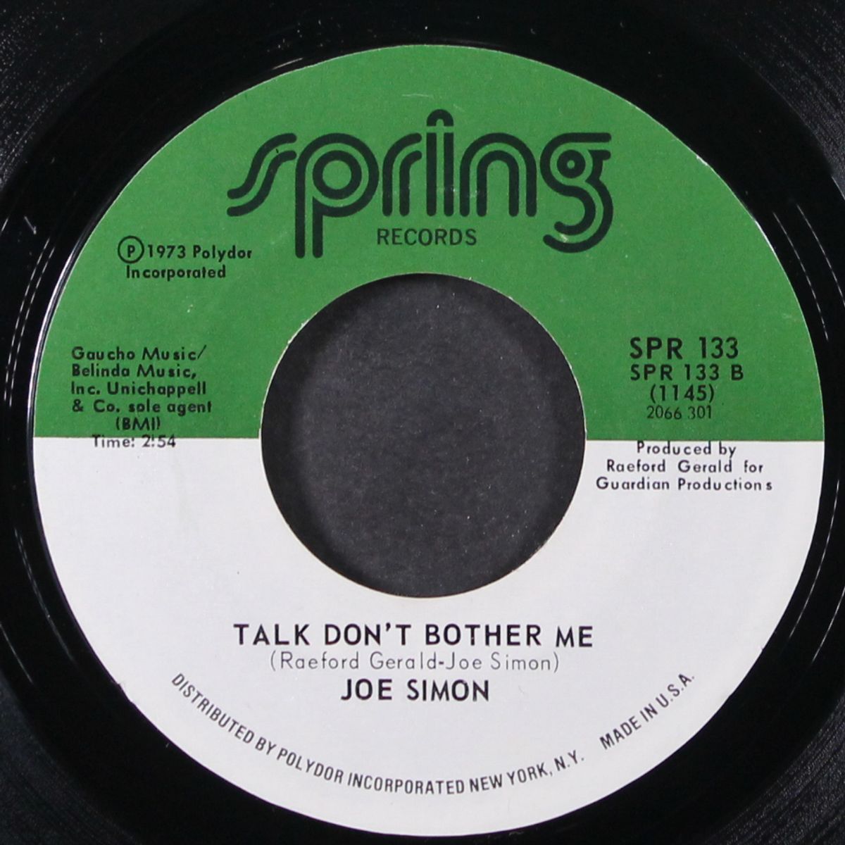 step by step / talk don't bother me by JOE SIMON
