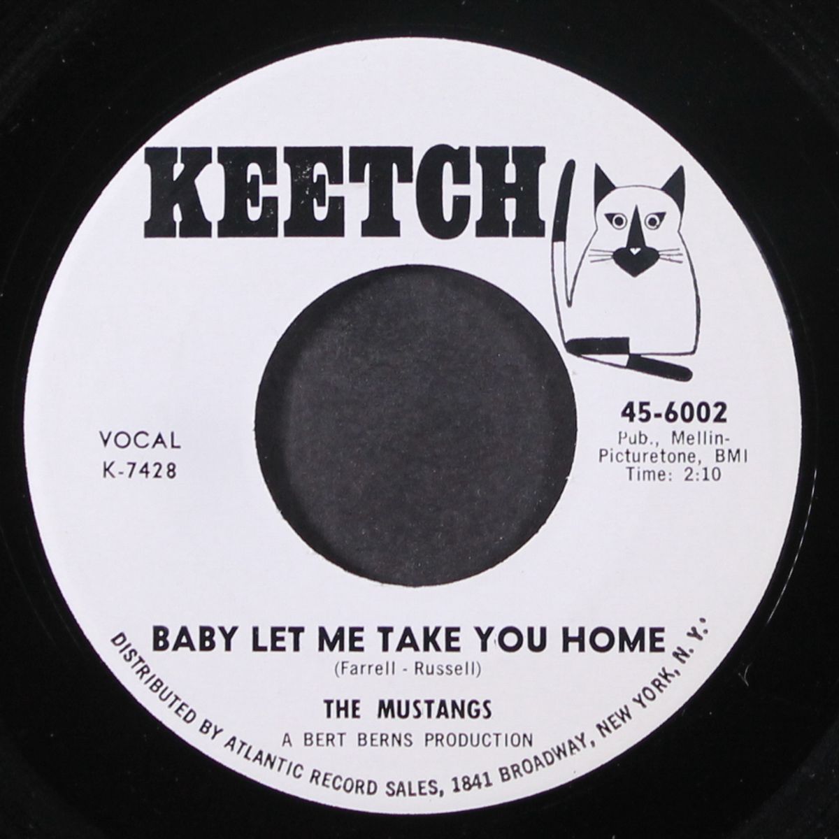 baby let me take you home / davie was a bad boy by MUSTANGS