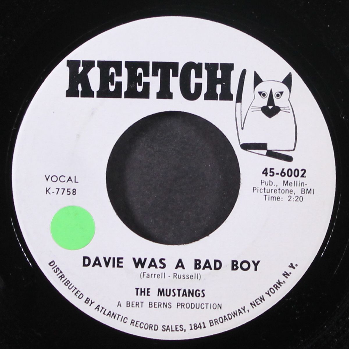 baby let me take you home / davie was a bad boy by MUSTANGS