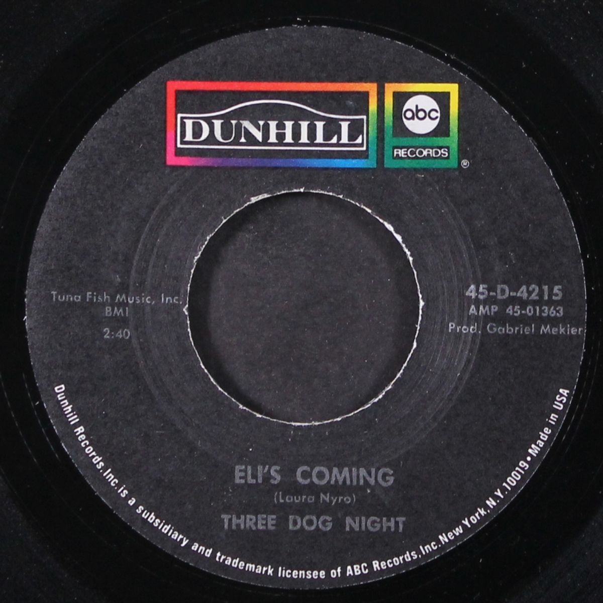 eli's coming / circle for landing by THREE DOG NIGHT