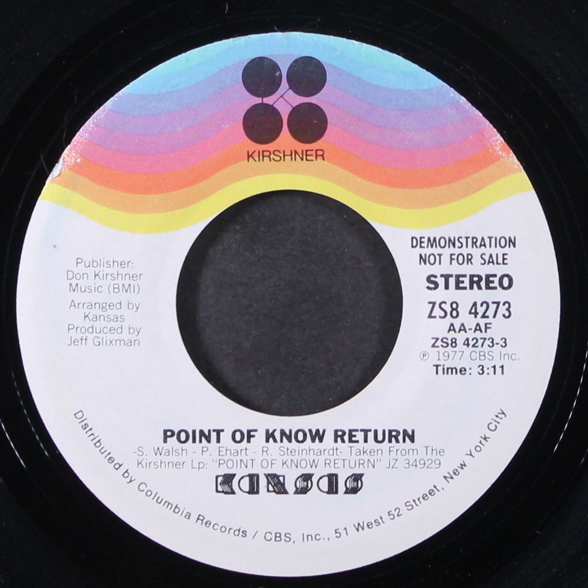 point of know return / mono by KANSAS