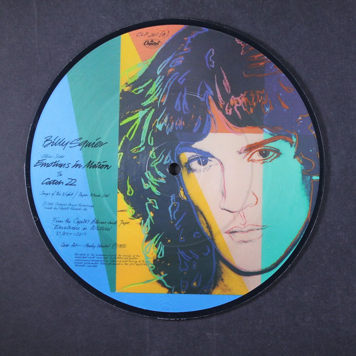 emotions in motion / catch 22 by BILLY SQUIER