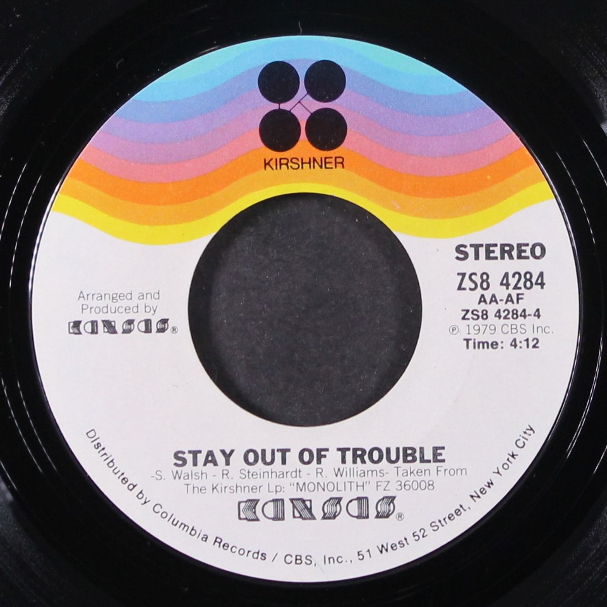 stay out of trouble by KANSAS