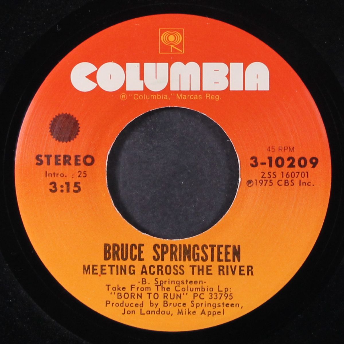 born to run / meeting across the river by BRUCE SPRINGSTEEN