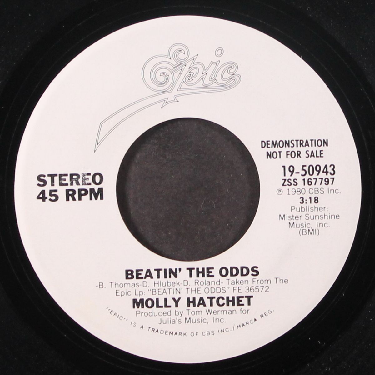 beatin' the odds / same by MOLLY HATCHET