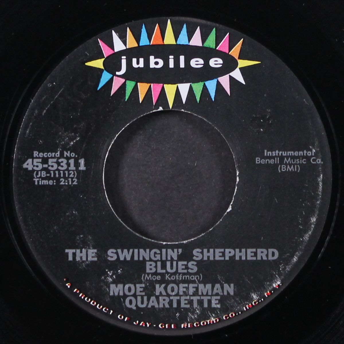 the swingin' shepherd blues by MOE KOFFMAN