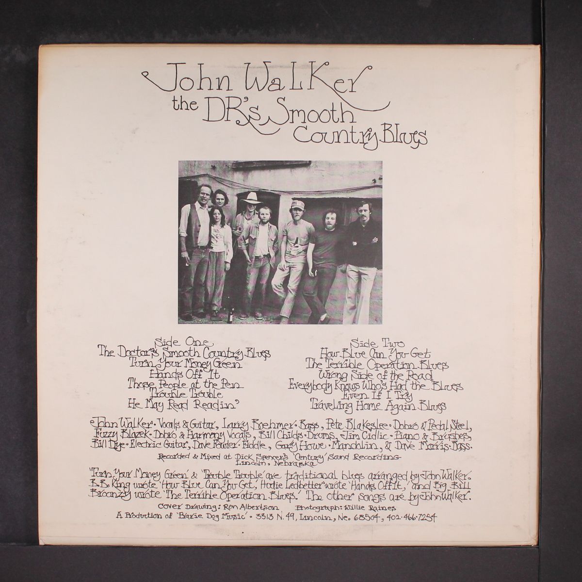 the dr.'s smooth country blues by JOHN WALKER