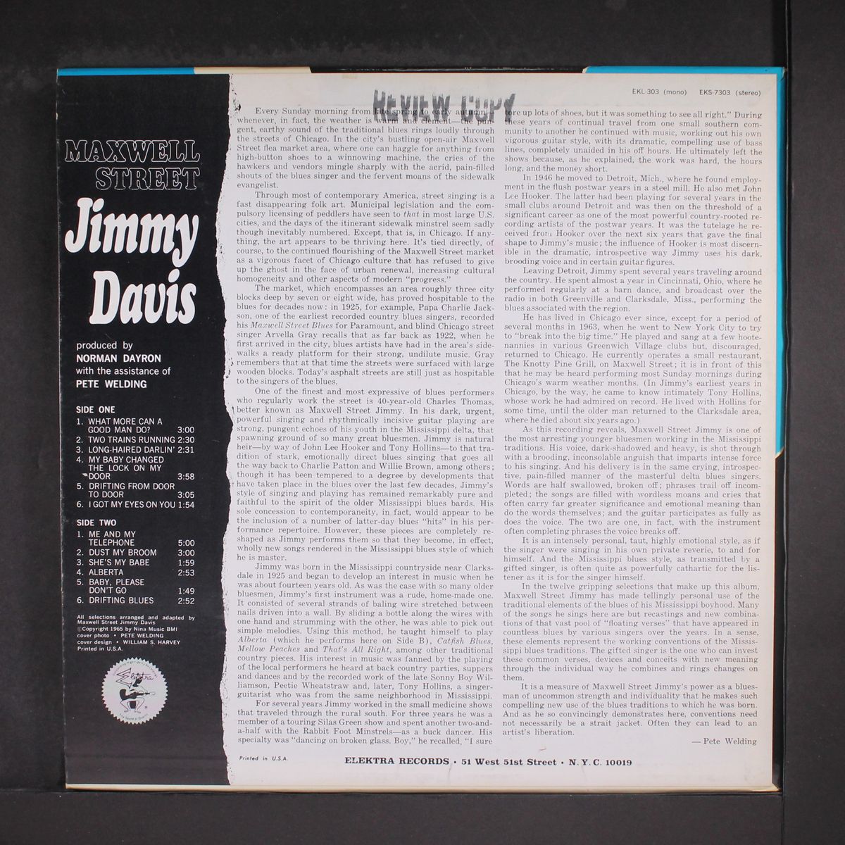 maxwell street jimmy davis by MAXWELL STREET JIMMY DAVIS