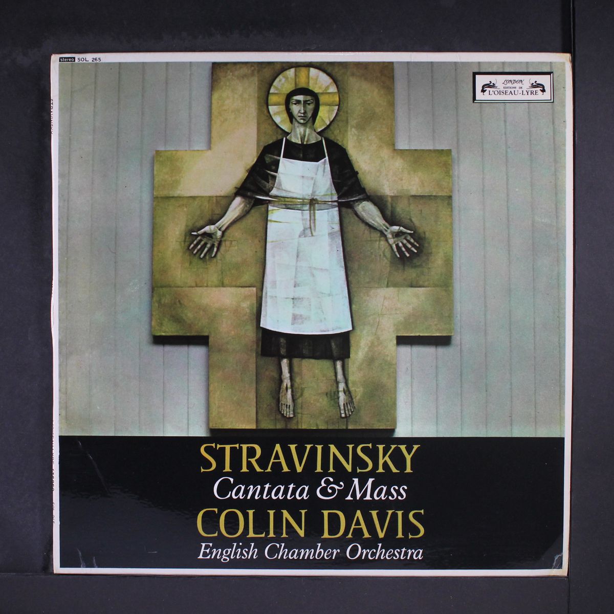 stravinsky: cantata & mass by COLIN DAVIS