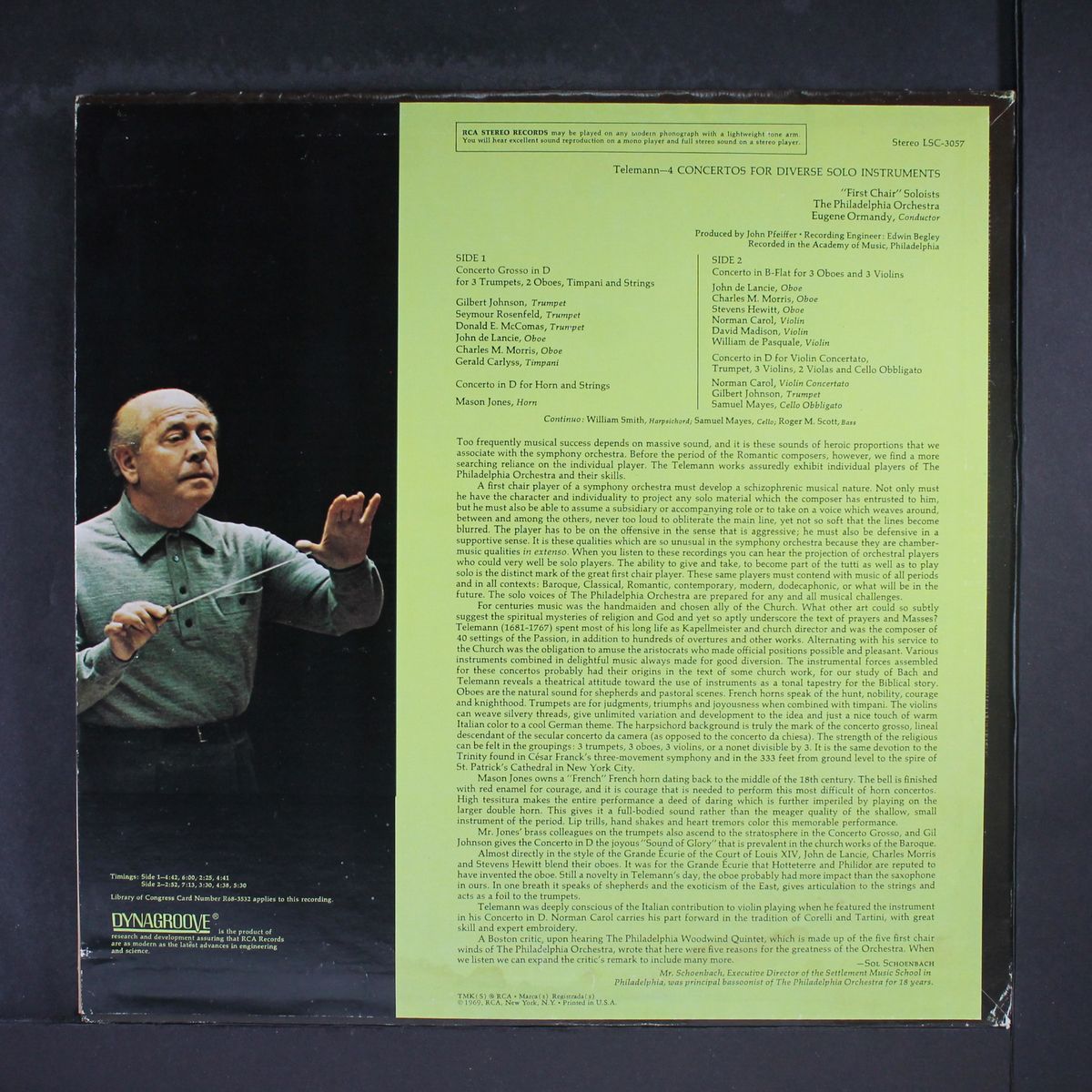 telemann: 4 concertos for diverse solo instruments by ORMANDY