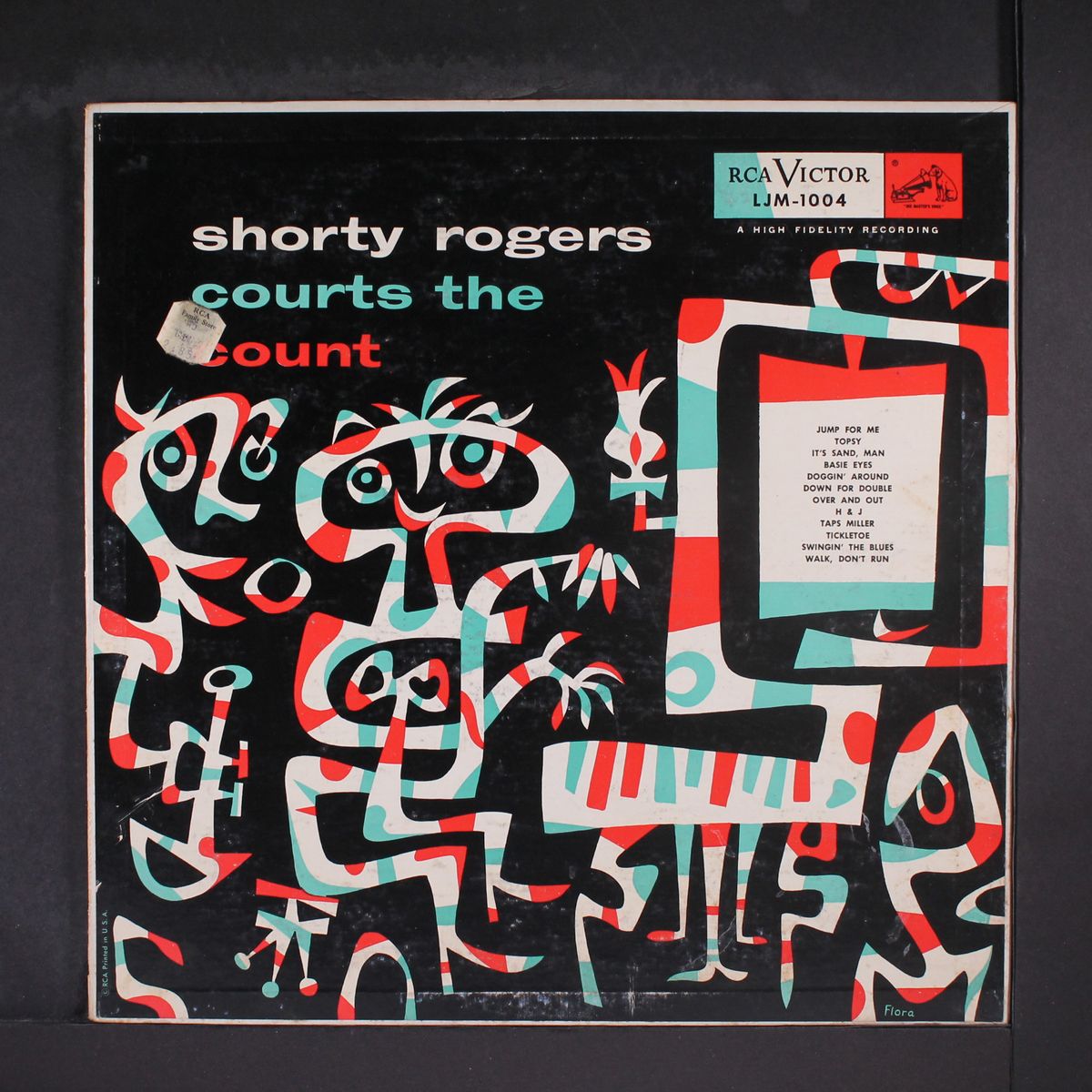 courts the count by SHORTY ROGERS
