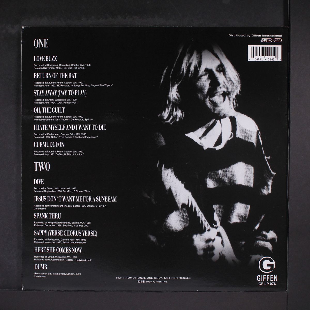 verse chorus verse by NIRVANA