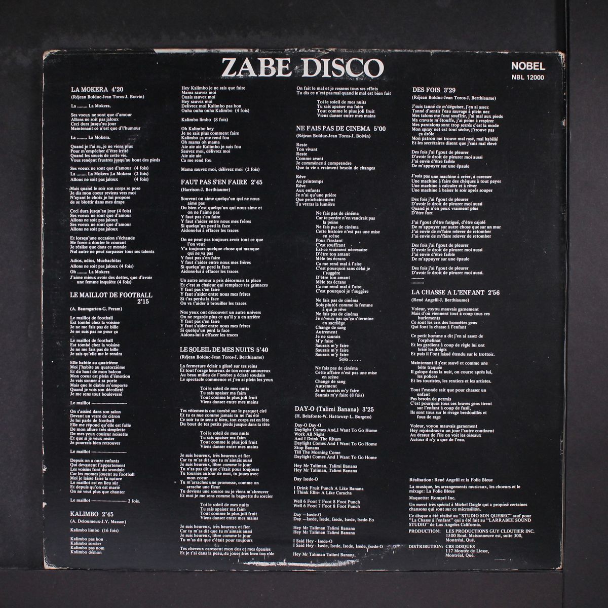 zabe disco by PATRICK ZABE