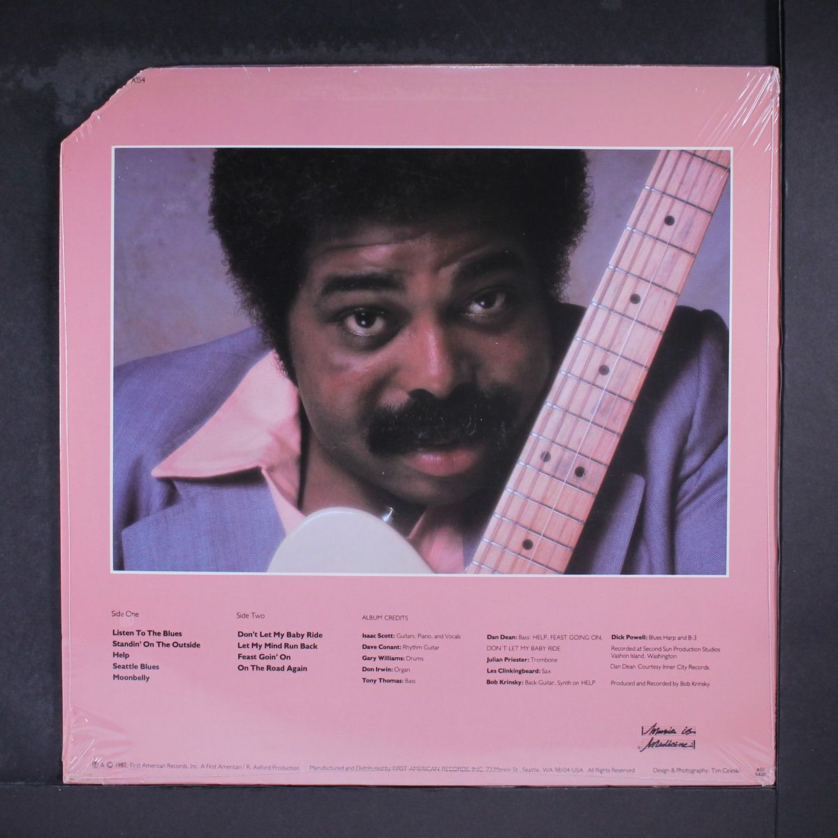 big time blues man by ISAAC SCOTT