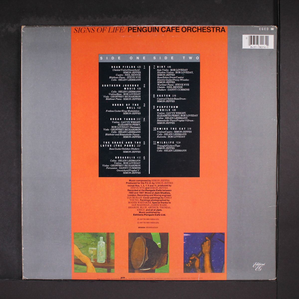 signs of life by PENGUIN CAFE ORCHESTRA