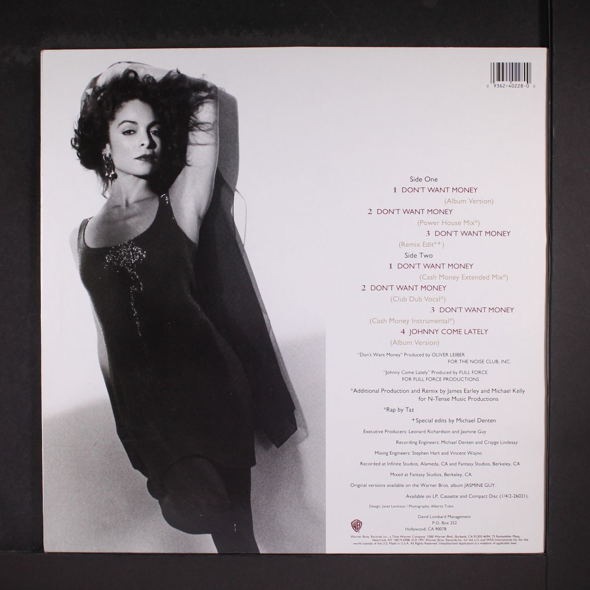 don't want money by JASMINE GUY