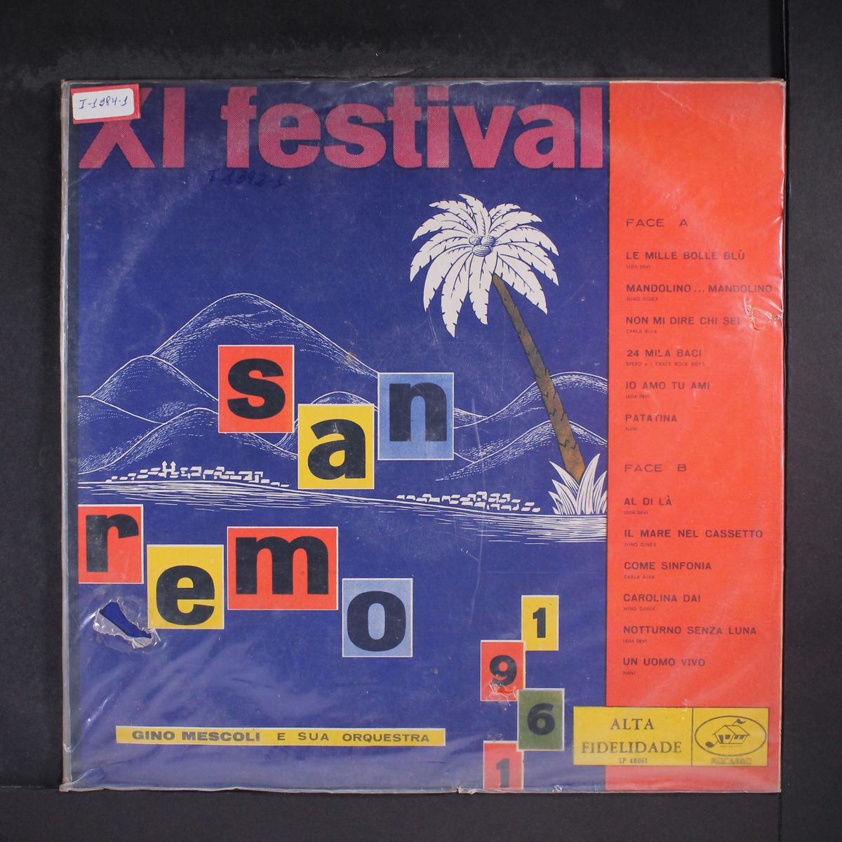 xi festival 1san remo 1961 by GINO MESCOLI