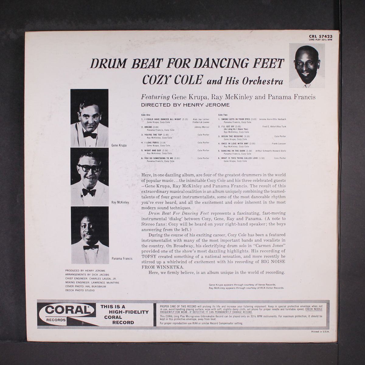 drum beat for dancing feet by COZY COLE