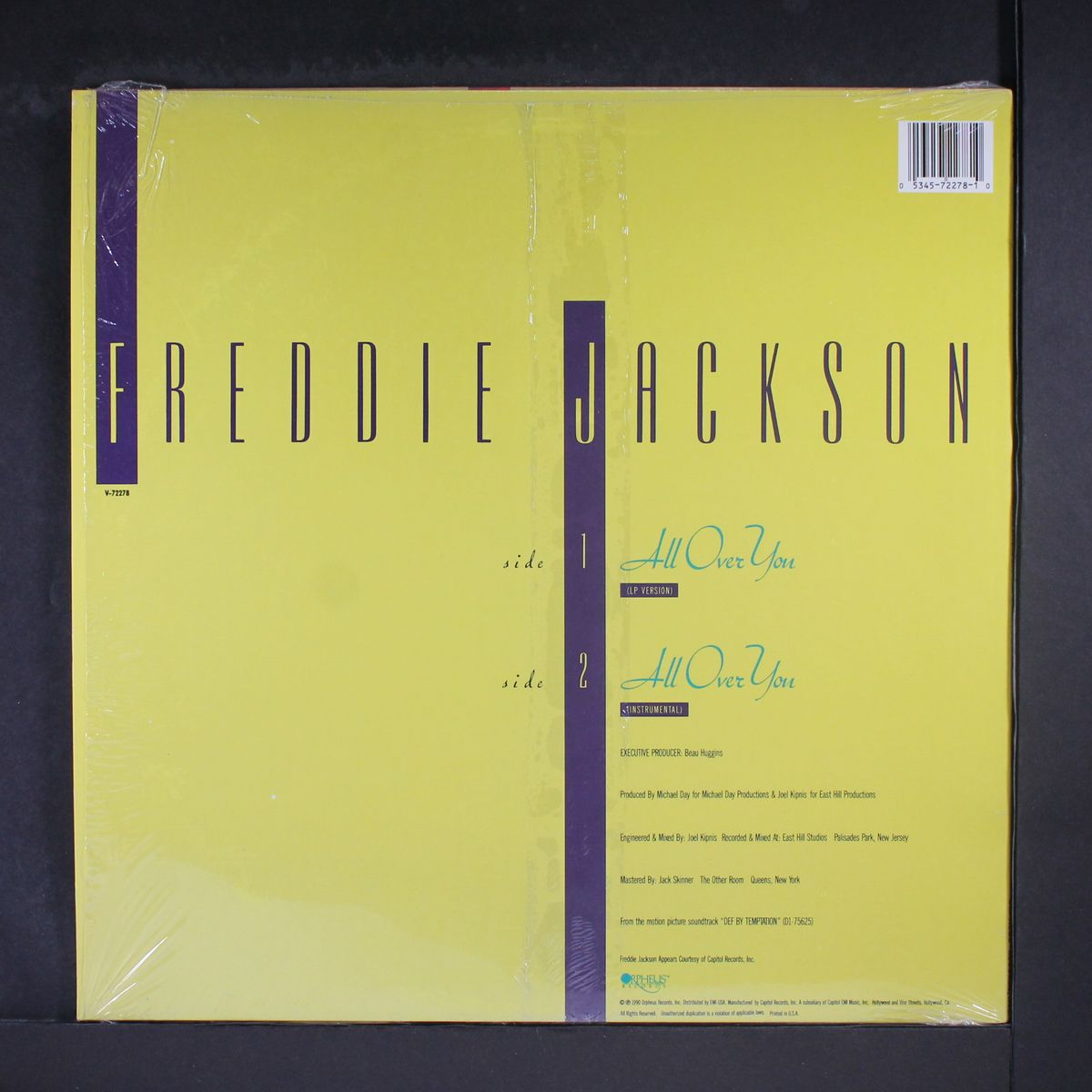 all over you / instro by FREDDIE JACKSON