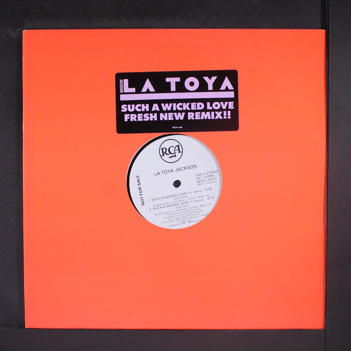 such a wicked love by LA TOYA JACKSON