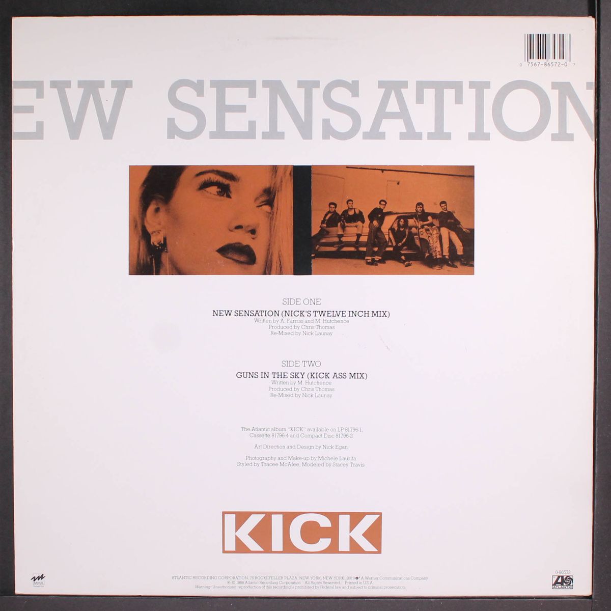 new sensation / guns in the sky by INXS