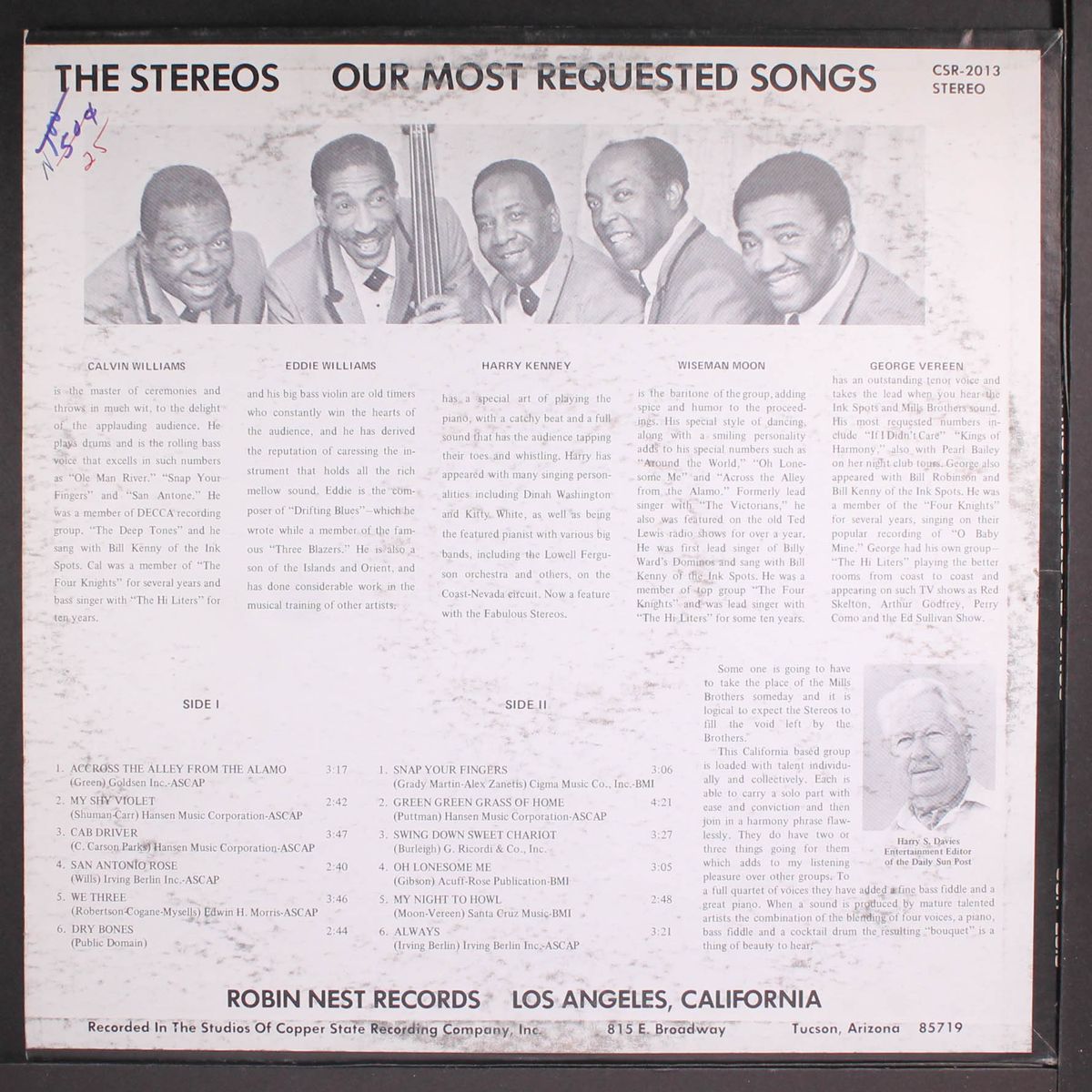 our most requested songs by STEREOS