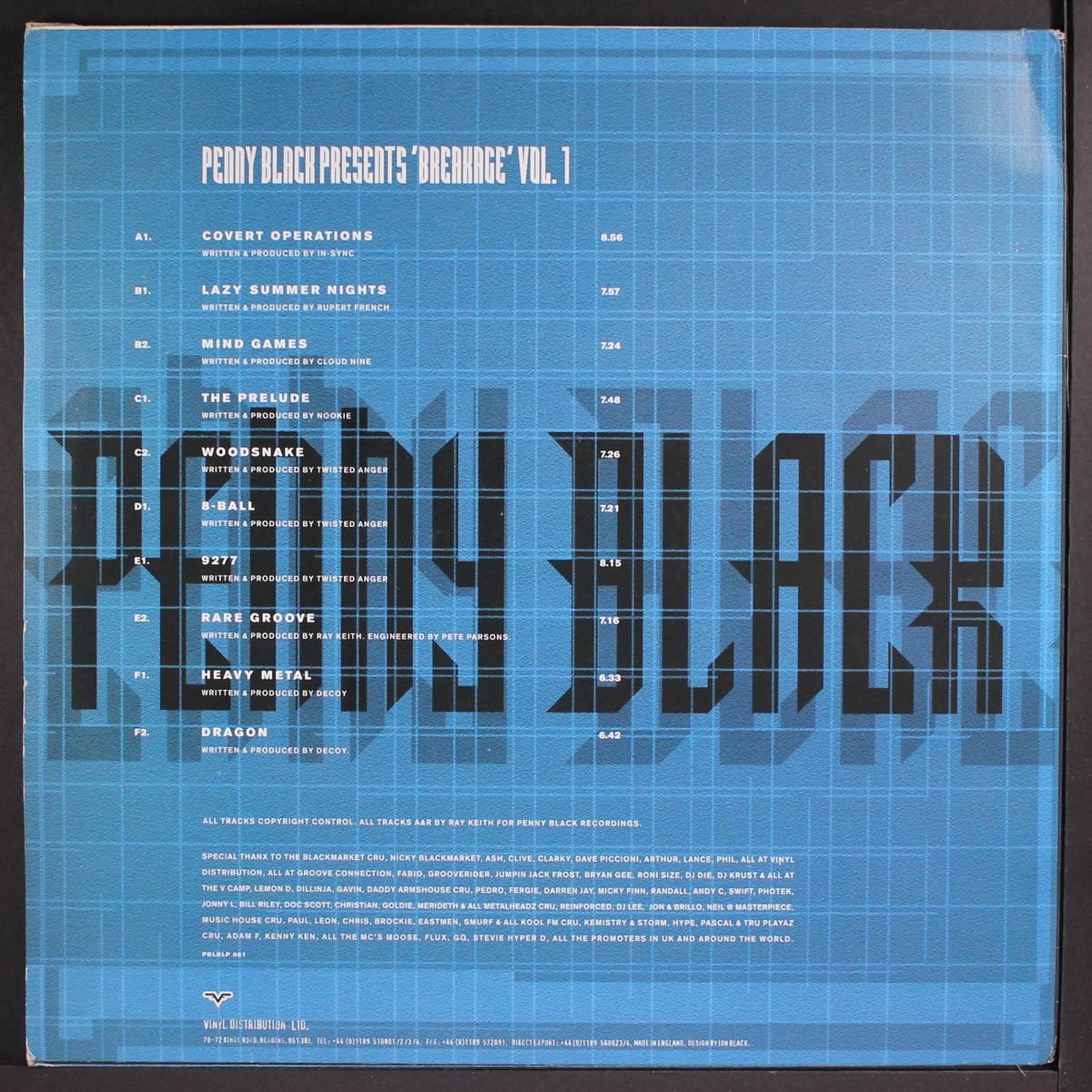penny black presents breakage vol. 1 by VARIOUS